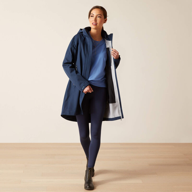 Parka longue imperméable Coastal Femme Ariat