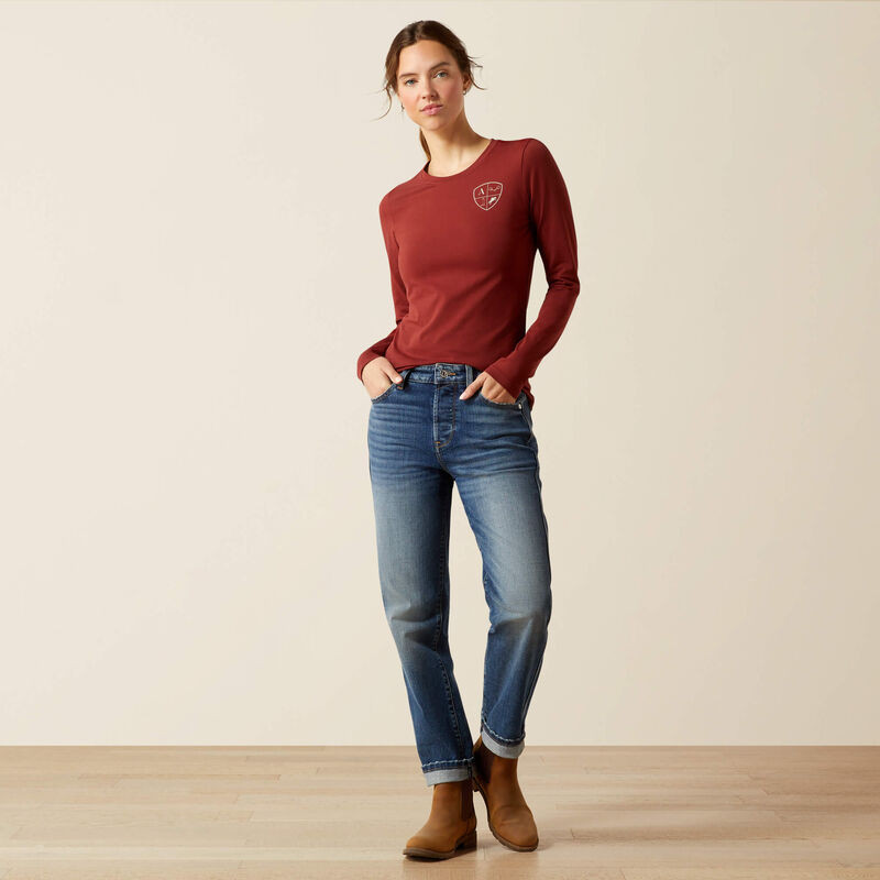 Ariat Vrouwen Rijdende Pictogrammen T-shirt