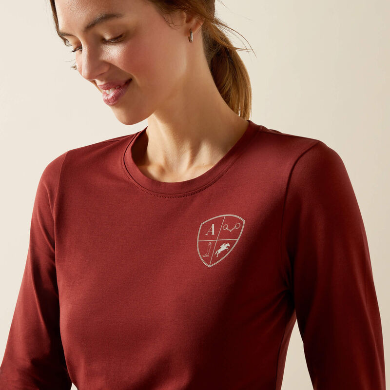 Ariat Vrouwen Rijdende Pictogrammen T-shirt