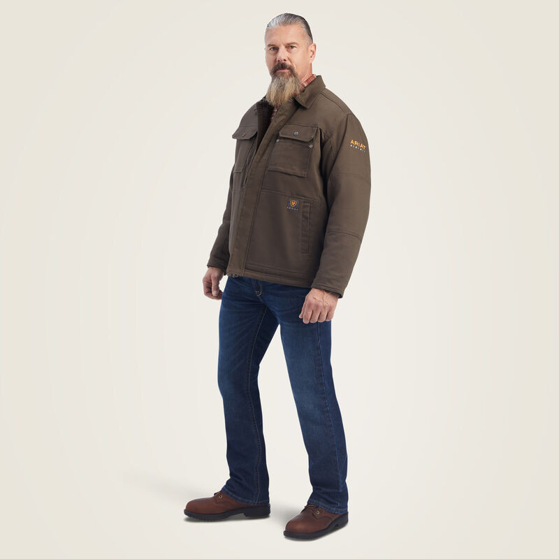 Manteau Sherpa DuraCanvas Rebar Ariat