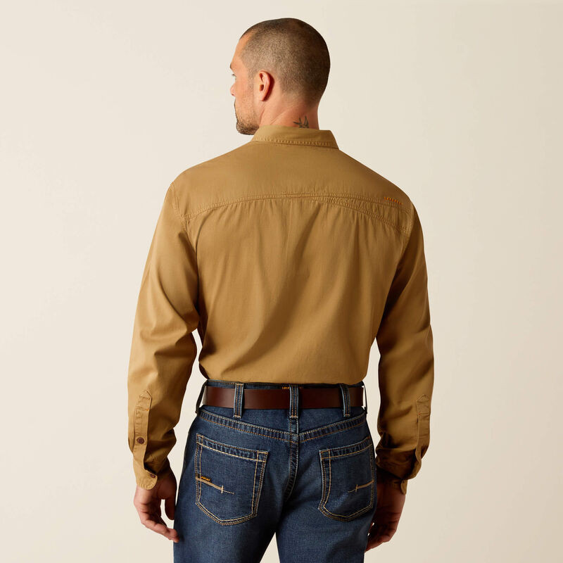 Chemise de travail en coton sergé Rebar Ariat