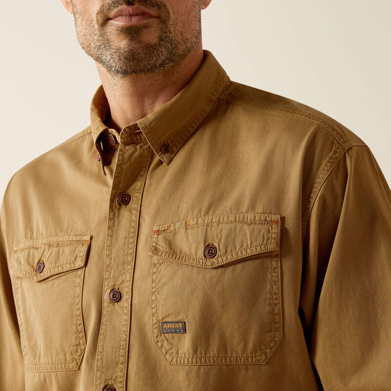 Chemise de travail en coton sergé Rebar Ariat