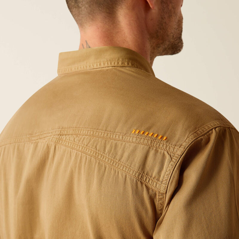 Chemise de travail en coton sergé Rebar Ariat