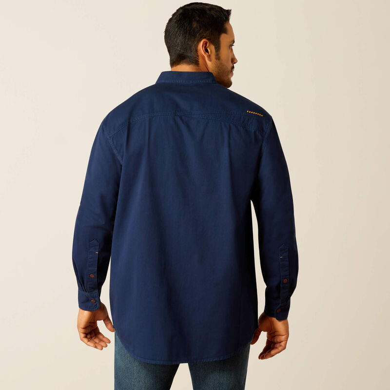 Chemise de travail en coton sergé Rebar Ariat