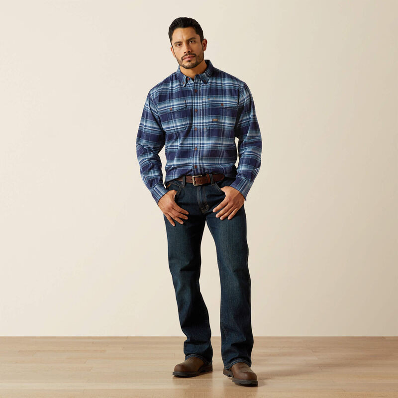 Chemise de travail Flannel Rebar Ariat