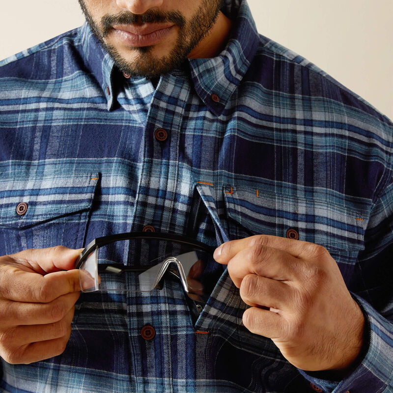 Ariat flanellen werkshirt
