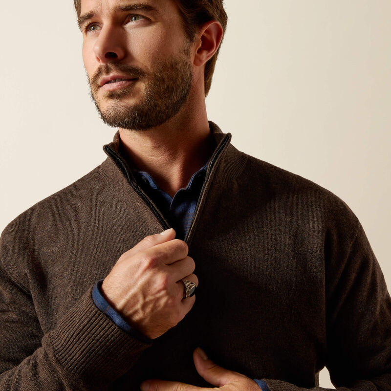 Pull col zip Bolinas Ariat