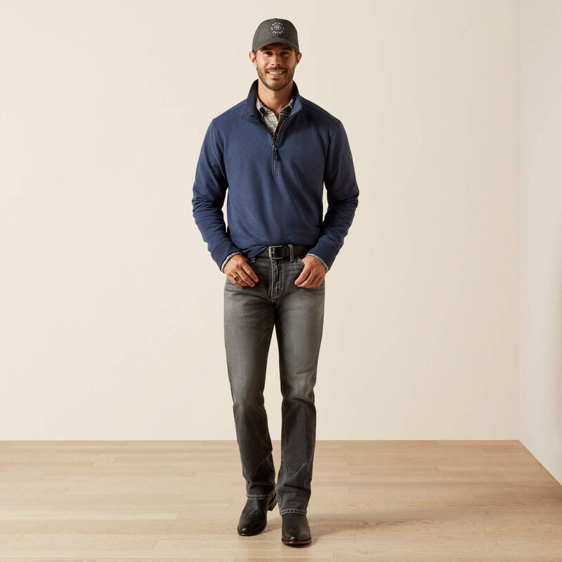 Pull col zip Wilford Ariat