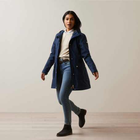 Manteau Ariat Ideal pour Femme - Navy Eclipse