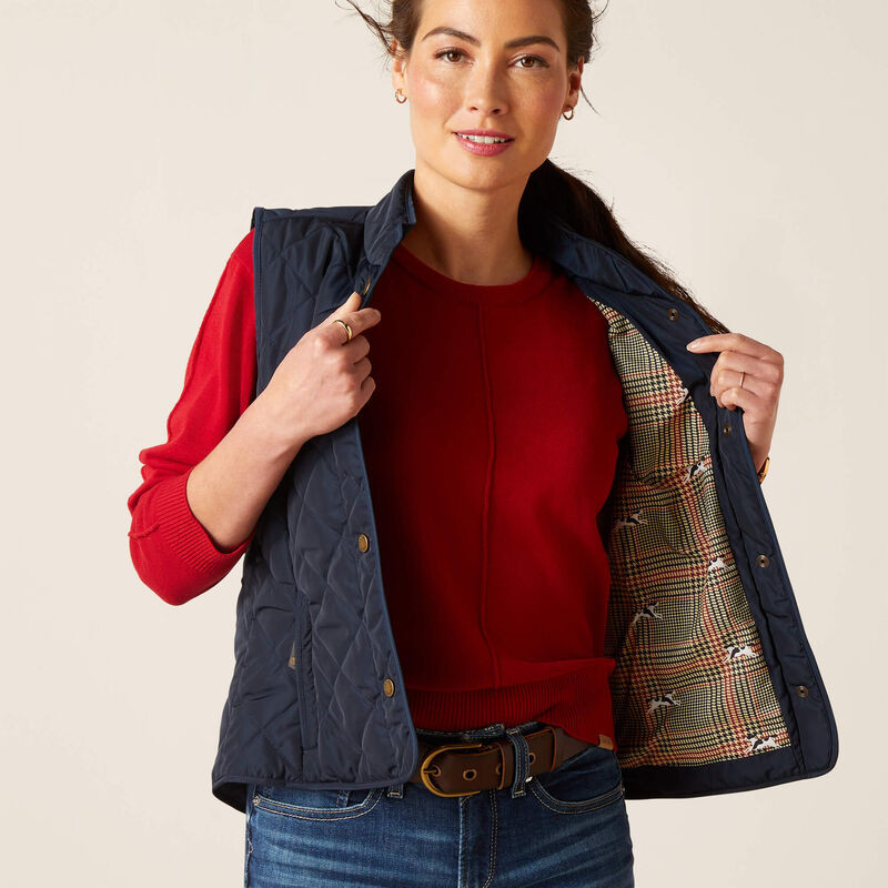 Gilet matelassé Woodside Femme Ariat