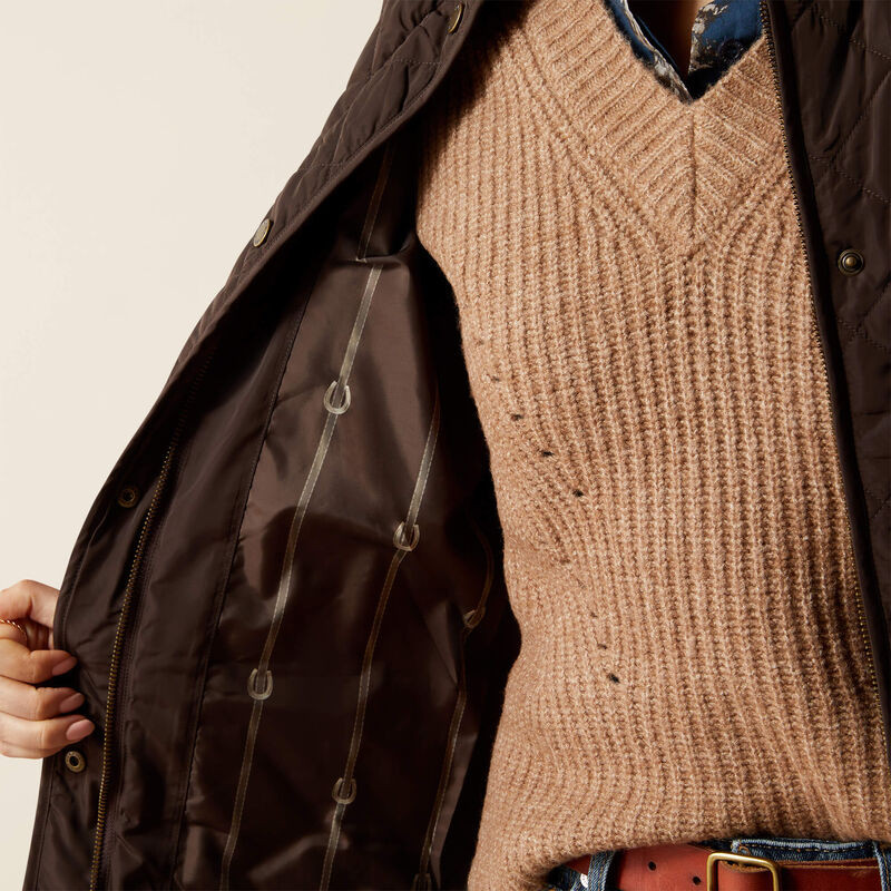 Veste matelassée Woodside Femme Ariat