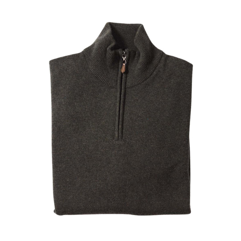 Pull col zippé Osborne Knitwear