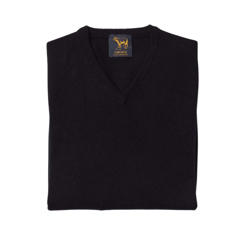 Pull col V Osborne Knitwear