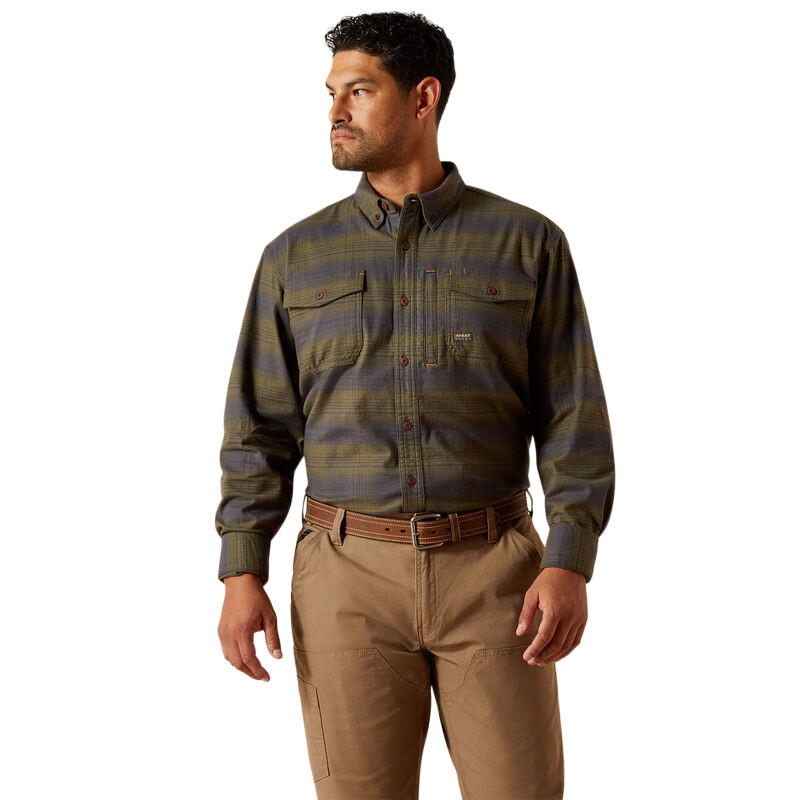 Chemise de travail Flannel Rebar Ariat
