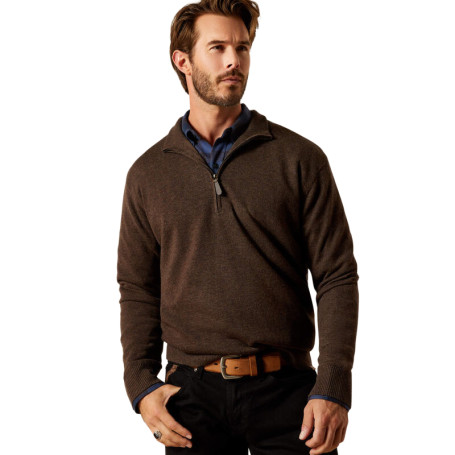 Pull col zip Bolinas Ariat