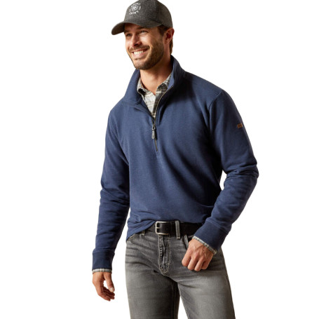 Pull col zip Wilford Ariat