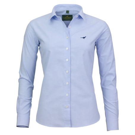 Chemise Oxford Stretch dames Laksen
