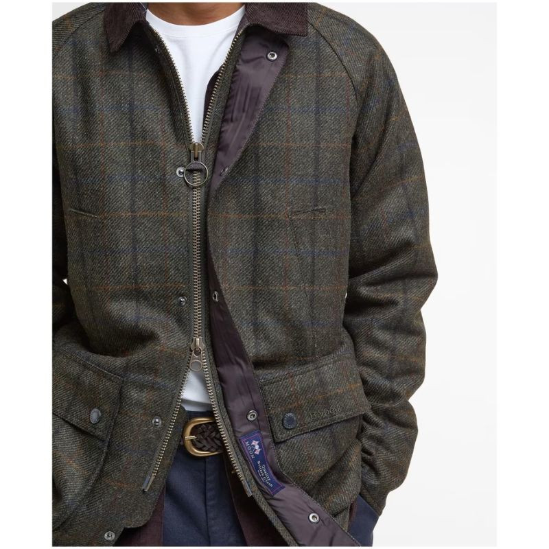 Veste en tweed Bedale Check Barbour