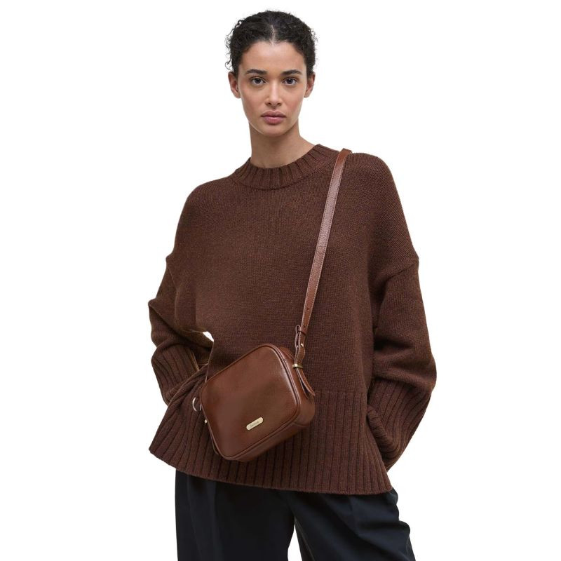 Sac à bandoulière en cuir Daphne Femme Barbour