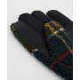 Gants polaires à motif tartan Field Barbour
