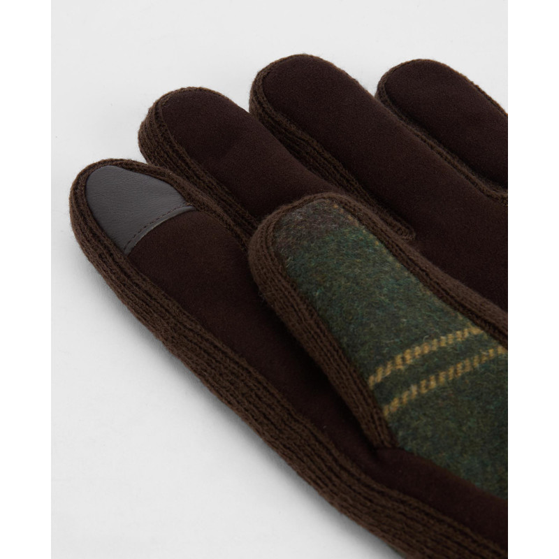 Gants à motif Tartan Hackney Barbour