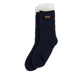 Chaussettes laine torsadée pour femme Barbour