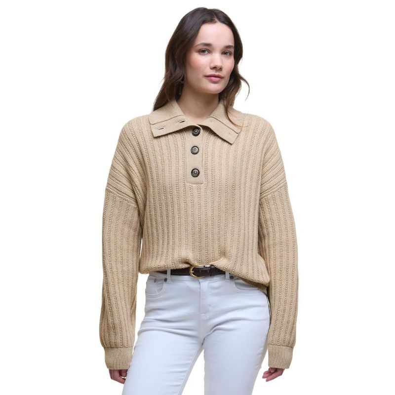 Pull Norham Femme Barbour