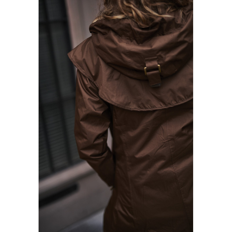 Manteau long Oxford femme Baleno