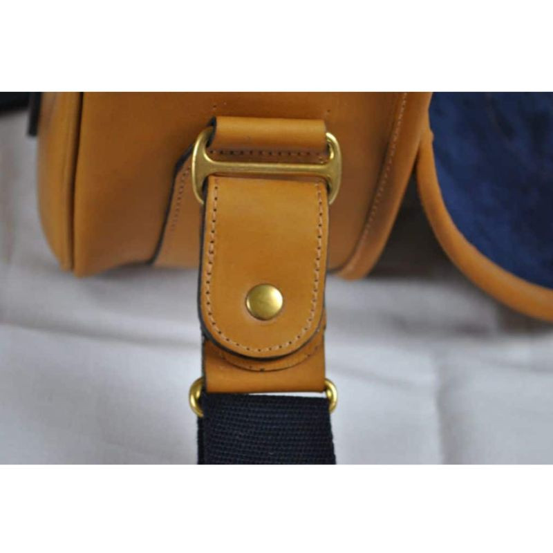 Engelse leren patroonriem Atelier Cuvelier