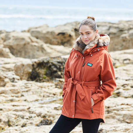 Veste Isolante OBERMEYER Fausse Fourrure Homme - Parka Multicolore Taille M - Neuf Avec étiquettes - Randonnée Ski