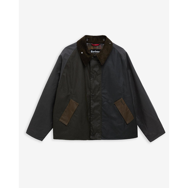 Veste huilée Patchwork Transport Barbour