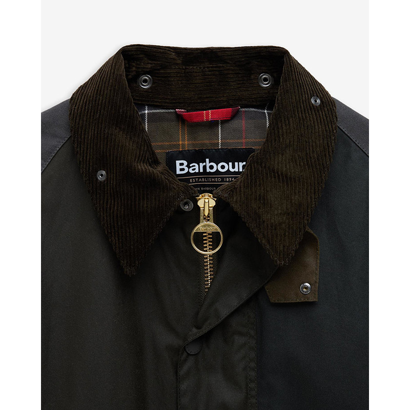 Veste huilée Patchwork Transport Barbour