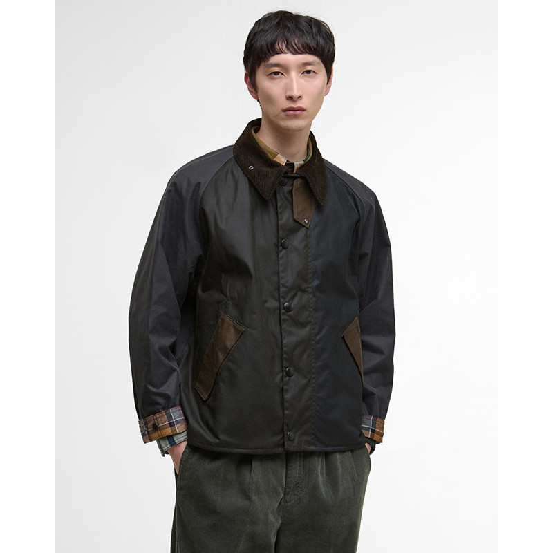 Veste huilée Patchwork Transport Barbour