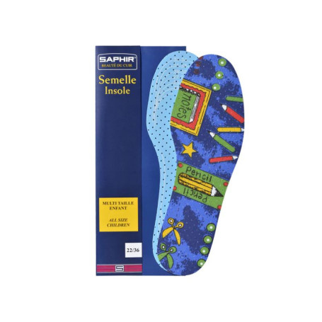 Semelles Enfant à découper Saphir