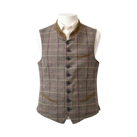 Gilet autrichien Ainet tweed Maximilian