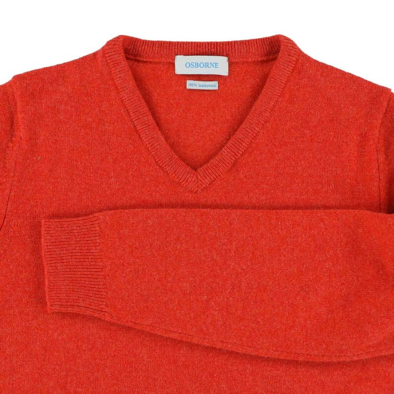 Pull col V femme Osborne Knitwear