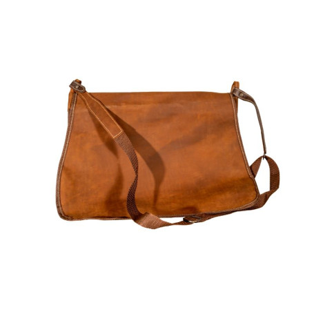 Gibecière en Cuir Croupon Ciré Country Sellerie