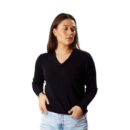 Trek col V femme Osborne Knitwear