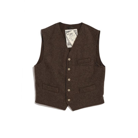 Wollen vest Burel Le Laboureur