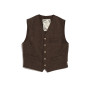 Gilet en laine burel Le Laboureur