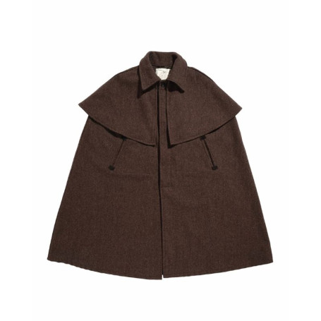 Cape de berger en laine burel Le Laboureur