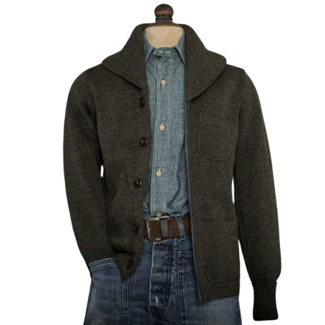 Cardigan l'Enfant du Malheur Fleurs de Bagne