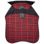 Manteau pour chien coton huilé doublure tartan Barbour