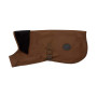 Manteau pour chien coton huilé doublure tartan Barbour
