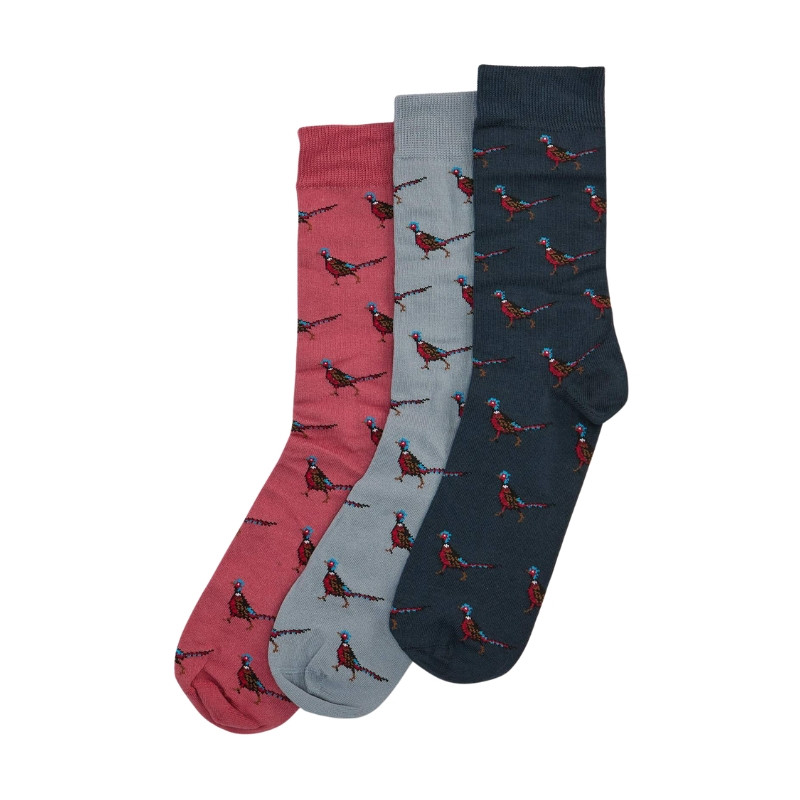 Coffret chaussettes faisans Barbour