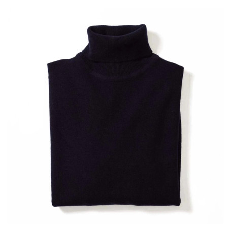 Pull col roulé en laine Osborne Knitwear