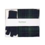 Coffret écharpe et gants laine Barbour