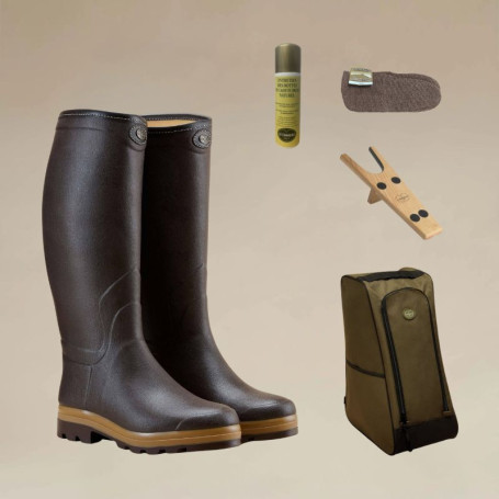 Pack Premium - Bottes Saint Hubert Héritage Le Chameau