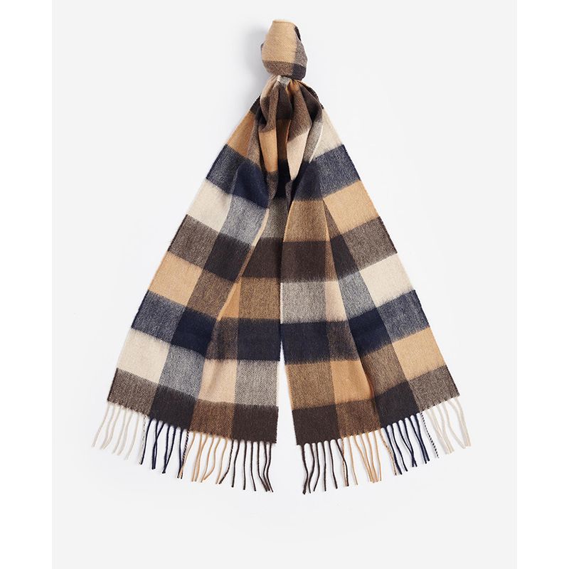 Echarpe Tattersall en laine Barbour