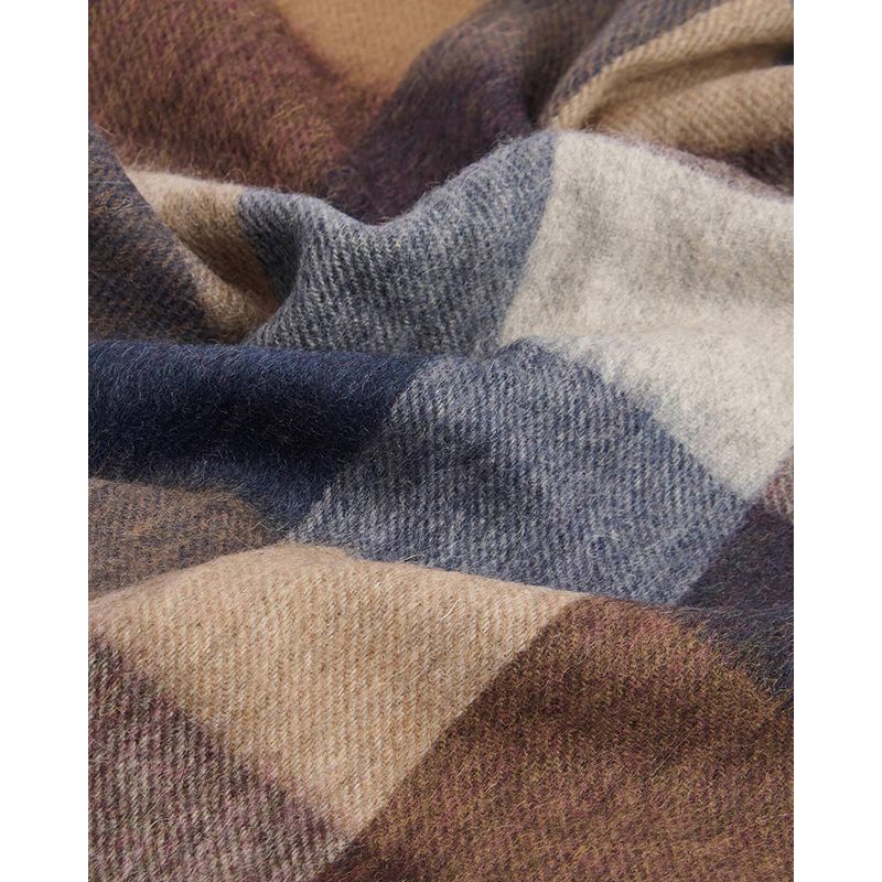 Echarpe Tattersall en laine Barbour